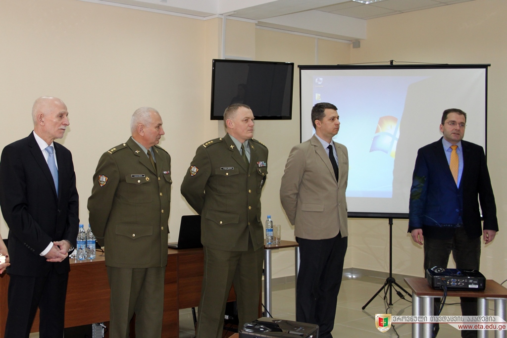 Trainings for the National Defence Academy Personnel